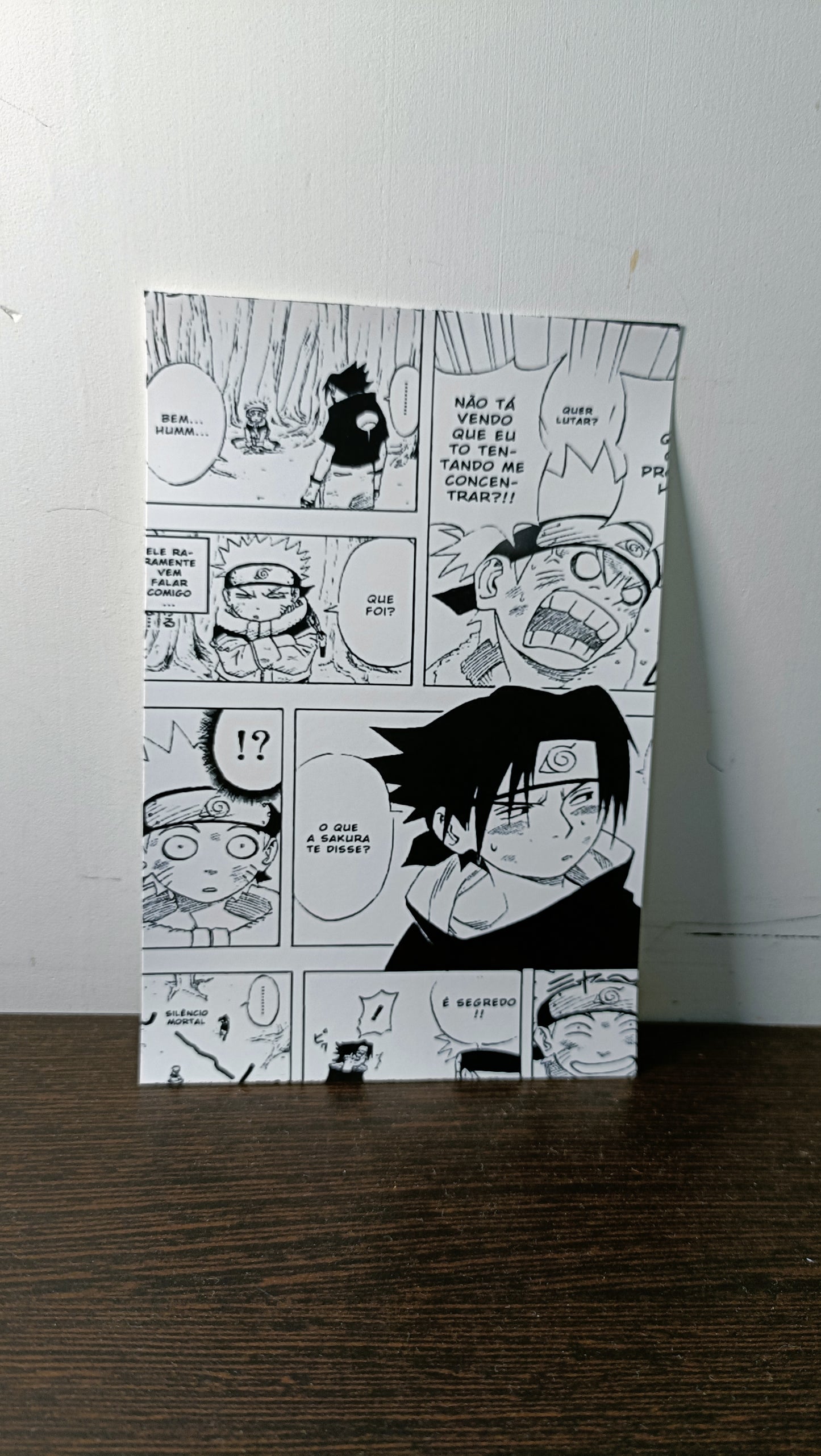 🍥 Naruto Manga Snap Nest™ Premium Poster – 4x6 Inch | For Hardcore Anime Fans