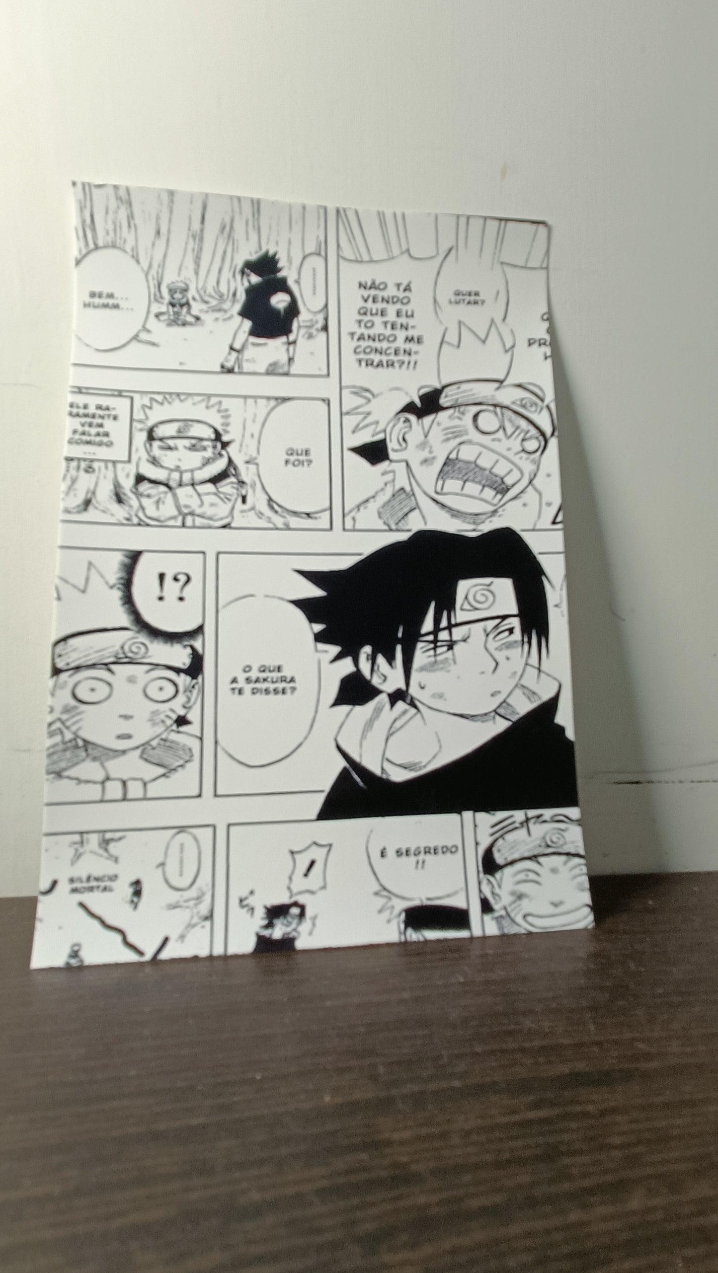 🍥 Naruto Manga Snap Nest™ Premium Poster – 4x6 Inch | For Hardcore Anime Fans