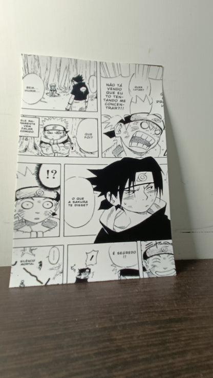 🍥 Naruto Manga Snap Nest™ Premium Poster – 4x6 Inch | For Hardcore Anime Fans
